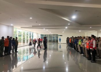 Posko Terpadu Angkutan Mudik Bandara Syamsuddin Noor Resmi Ditutup