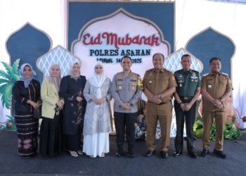 Semangat Idul Fitri, Forkopimda Asahan Kompak Hadiri Open House Kapolres: Pererat Silaturahmi dan Soliditas Daerah