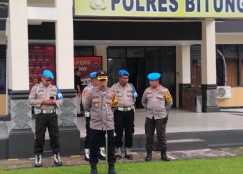 Polres Bitung Siaga Amankan Tri Hari Suci, 165 Personel Dikerahkan Demi Paskah yang Aman dan Khidmat