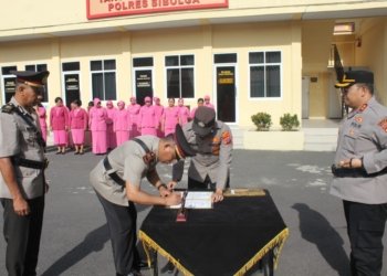 Kapolres Sibolga Pimpin Sertijab, Tiga Pejabat Strategis Resmi Berganti