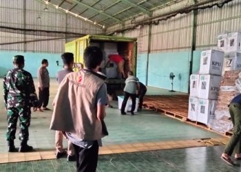 Pengamanan Super Ketat! TNI-Polri Kawal Hasil PSU Banjarbaru Hingga ke Gudang Logistik