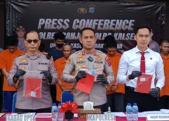 Polres Banjar Bongkar Jaringan Narkoba: 8 Tersangka Dibekuk, Transaksi Sampai Masuk Hutan