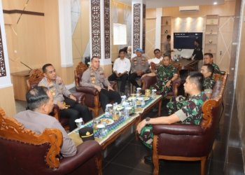 Pererat Sinergi TNI-Polri, Kapolres Banjar Lakukan Kunjungan Silaturahmi ke Kodim 1006/Banjar