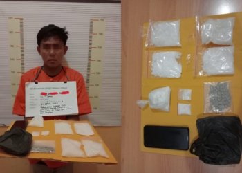 Polres Tapteng Gulung Residivis Narkoba, 407 Gram Sabu dan 50 Ekstasi Diamankan