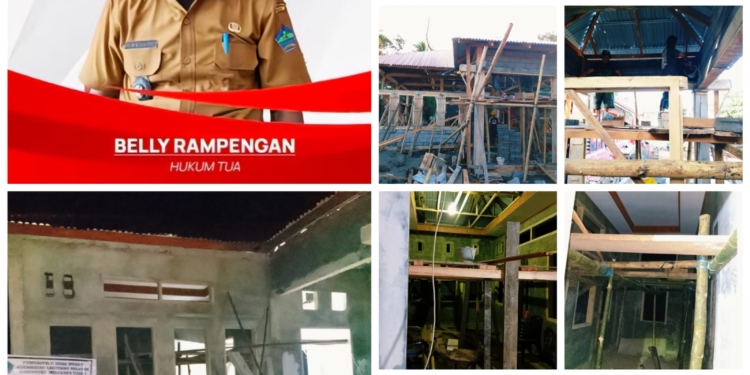 Pembangunan Kantor Desa Werot Jadi Bukti Nyata Kepemimpinan Belly Rampengan