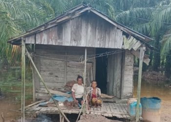 Babinsa Koramil 1006-03/SE Tunjukkan Aksi Nyata! Peduli Nenek Sebatang Kara di Desa Karya Makmur