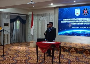 Bupati Banjar Lantik Saidan Pahmi sebagai Dirut PT Baramarta, Dorong BUMD Jadi Ujung Tombak Ekonomi Daerah