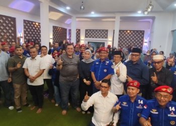 Halal Bihalal DPC Partai Demokrat, Said Subari: Partai Demokrat Tegak Lurus Dukung Ibu Lisa Halaby
