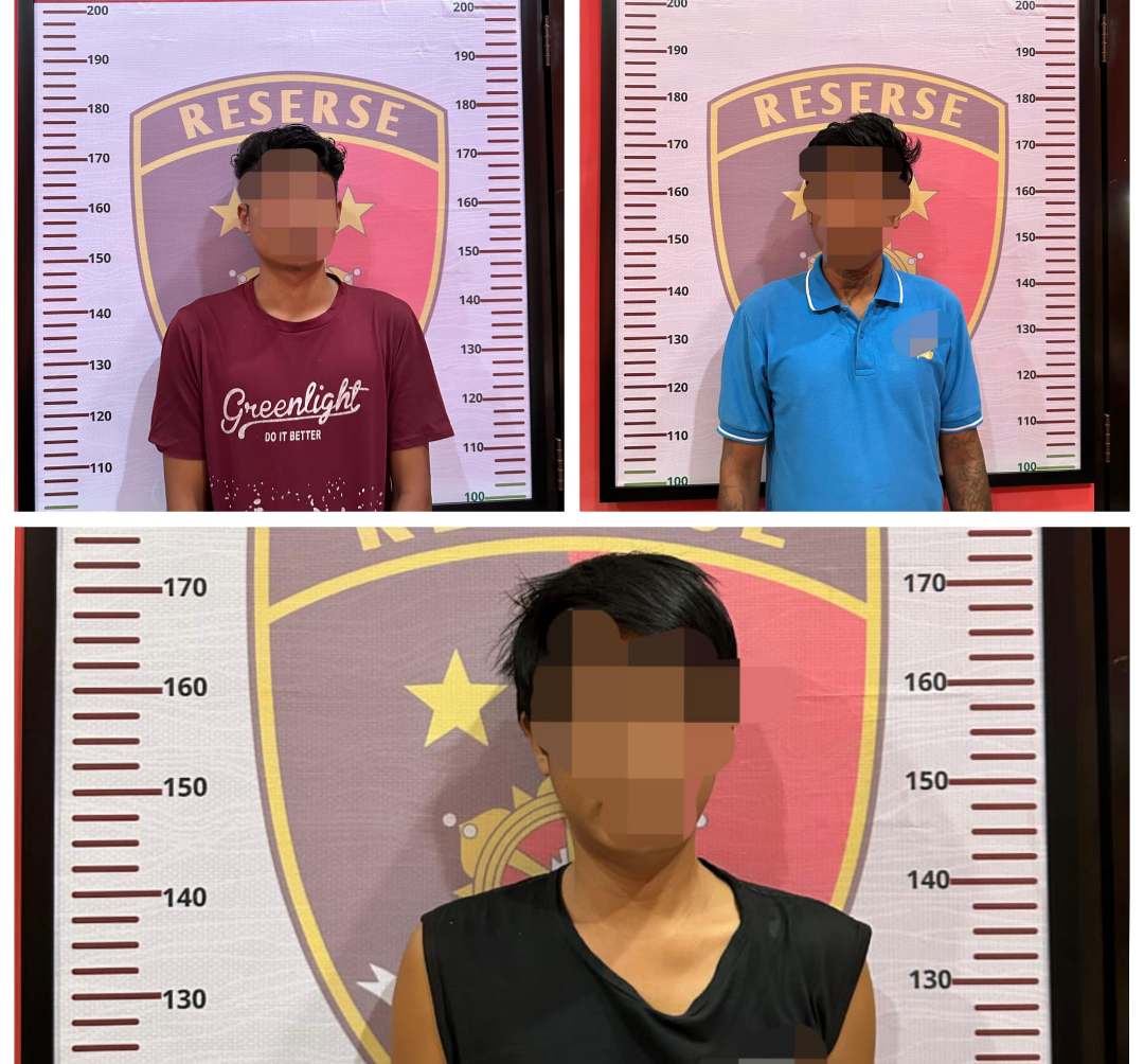 Kurang dari 12 Jam, Polres Banjar Ringkus 3 Pelaku Pengeroyokan di Sungai Tabuk