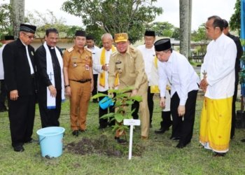 Gubernur Kalsel Tanam Pohon Matoa, Gaungkan Komitmen Pelestarian Bumi di Hari Bumi