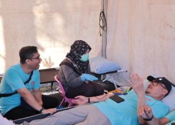 Antusias Masyarakat Donorkan Darah di Puncak Harjad Banjarbaru ke-26