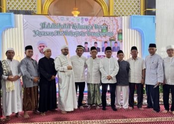 Ketua DPRD Kaltim Hadiri Halal Bihalal Yayasan Al Muhajirin Bengkuring: Pererat Silaturahim dan Dukung Program Gratispol
