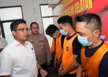 Ditresnarkoba Polda Kalsel Tangkap 4 Tersangka Jaringan Antar Provinsi dan Ribuan Narkotika