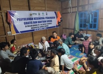 Menembus Pegunungan Meratus, PT. PTK Gelar Layanan Kesehatan dan Bansos untuk Warga Terpencil