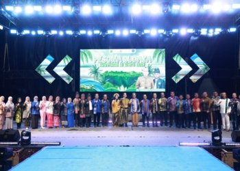 Kodim 1022 Tanah Bumbu Hadiri Acara Mappanre Ri Tasi’e dan Tanah Bumbu Expo di Pagatan