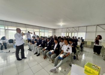 Kanwil Ditjen Imigrasi Kalsel Sosialisasikan e-Paspor kepada Pelajar SMK Swasta Syuhada Banjarmasin