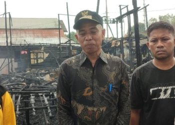 Tragis, 4 Rumah Ludes Terbakar di Tanah Bumbu, Diduga Dibakar Anak Sendiri