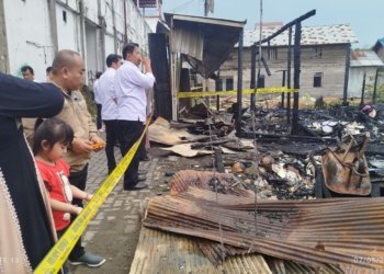 Seorang Pria di Duga Membakar Rumah Di Desa Sejahtera, Begini Kata Polisi