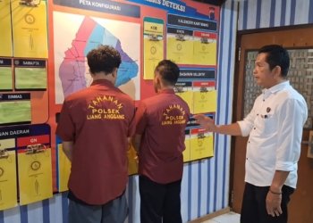 Karena Dendam, Dua Pelaku Pengeroyokan Mendekam di Polsek Liang Anggang