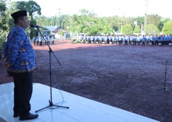 Pimpin Upacara Hari Kesadaran Nasional, Bupati Asahan Ajak ASN Refleksi dan Tingkatkan Kinerja
