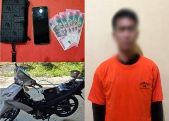 Kurang dari 2 jam Unit Reskrim Polsek Simpang Empat Berhasil Amankan Pelaku Jambret