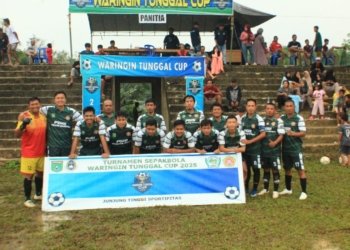 Dua Gol Sempurnakan Langkah Awal PGRI Tanah Bumbu di Turnamen Waringin Tunggal