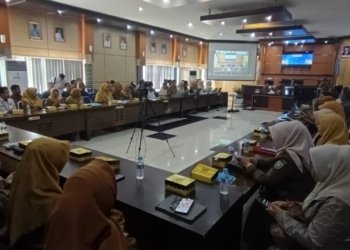 Banjar Terus Berbenah Wujudkan Kabupaten Layak Anak, Bupati Saidi Mansyur Hadiri Verifikasi Lapangan Secara Virtual