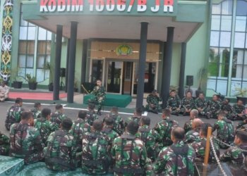 Dandim 1006/Banjar Tekankan Loyalitas dan Disiplin dalam Jam Pimpinan: “Jadilah Prajurit yang Dicintai Rakyat”