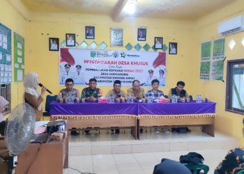 Pemdes Sarigadung Gelar Musyawarah Desa Khusus Untuk Pembentukan Koperasi Merah Putih