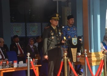 Semangat Kebangkitan Nasional Bergelora di Banjar: Dandim 1006/Banjar Pimpin Upacara Harkitnas dan HUT ke-76 ALRI Divisi IV