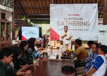 Tingkatkan SDM Lokal, Polytron Gandeng APITU Gelar Pelatihan Teknisi AC di Banjarmasin