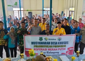 Wujud Nyata Dukung Program Presiden Prabowo, Pemdes Kalumpang Gelar Musdesus Koperasi Merah Putih