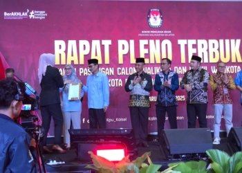 KPU Kalsel Tetapkan Lisa-Wartono Sebagai Wali Kota dan Wakil Wali Kota Banjarbaru Terpilih