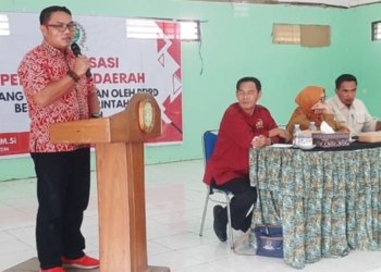 Guntur Tegaskan Pentingnya Pancasila sebagai Nilai Hidup dalam Sosper Wawasan Kebangsaan di Desa Senoni
