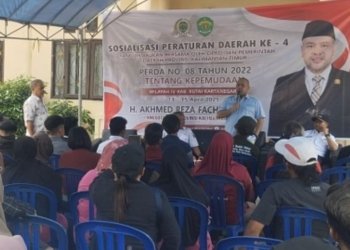 Reza Fachlevi Dorong Implementasi Nyata Perda Kepemudaan di Kukar, Fokus Bangkitkan Peran Aktif Pemuda Desa
