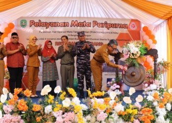 Agusriansyah Hadiri Peresmian Alat Operasi Mata Tanpa Jahitan