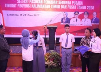 Bentuk Karakter Pemuda Bangsa, Ekti Manuel Dukung Seleksi Paskibraka Kaltim