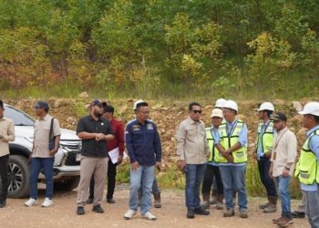 Pansus DPRD Kaltim Tinjau Penggantian Jalan Provinsi dan Progres Jembatan Sei Nibung