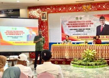 Sabaruddin Panrecalle Dorong Pemuda Balikpapan Aktif Bangun Daerah Lewat Sosialisasi Perda Kepemudaan