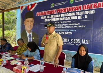 Andi Faisal Assegaf Gencar Sosialisasikan Perda Wawasan Kebangsaan di Kabupaten Paser