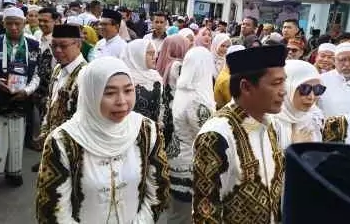 Ketua DPRD Balangan Iringi Pelepasan 117 Jamaah Haji: Semoga Pulang Membawa Berkah dan Gelar Mabrur