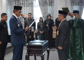 Pj Sekda Balangan Resmi Dilantik, DPRD Harap Akselerasi Birokrasi dan Pelayanan Publik Makin Optimal