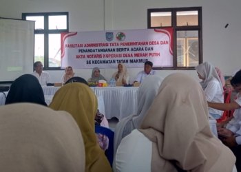 Dorong Ekonomi Mandiri, Kecamatan Tatah Makmur Resmikan Koperasi “Desa Merah Putih”