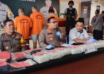 10,3 Kilogram Sabu Disita, Polres Banjarbaru: Dari Pontianak Menuju Sulawesi Selatan