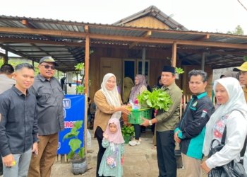 Ketua DPC PKB Kabupaten Banjar Turut Serta Dalam Aksi Peduli Stunting di Desa Bincau