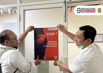 RSDI Banjarbaru Pasang Poster Stop Pelecehan, Penindasan dan Perundungan