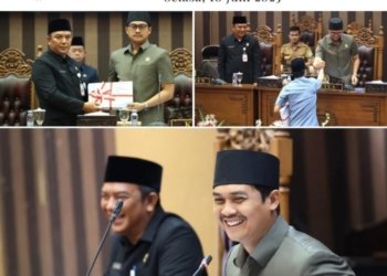 DPRD Tanah Bumbu Gelar Rapat Paripurna Bahas Laporan Pertanggungjawaban APBD 2024 dengan Capaian WTP ke-12