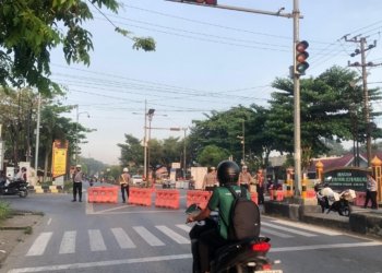 Dishub Banjarbaru Terapkan Rekayasa Lalu Lintas Imbas Perbaikan Jembatan Kilometer 31