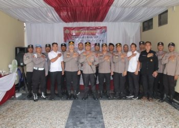 Kapolres Banjar Kunjungan Kerja ke Polsek Astambul, Mataraman, dan Simpang Empat