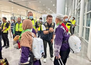 Jamaah Haji Kloter Pertama Tiba di Banua, Bandara Syamsudin Noor Sambut dengan Layanan Prima